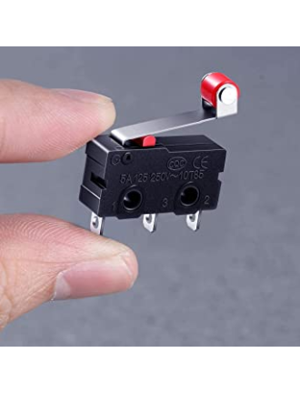 Micro-interrupteur 3 broches avec interrupteur de fin de course