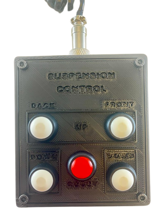 Suspension control ETS2/ATS pushbutton panel