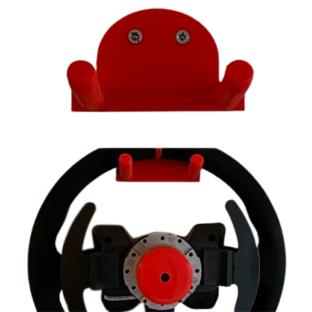 Wandhalterung für Lenkrad GT2, GT3, F1, Drift, Thrustmaster, Logitech, Fanatec...