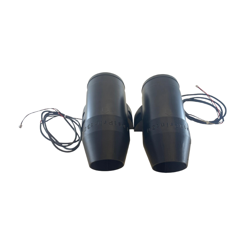 Wind simulator 1 or 2 fans Turbine 3" 75mm PC kit