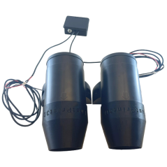 Windsimulator 1 oder 2 Lüfter Turbine 3" 75mm PC-Kit