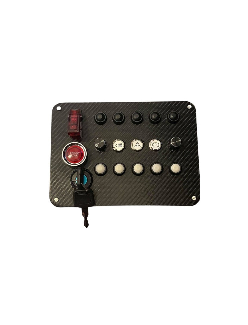 Button Box/Boîte à Boutons PC Simracing Plug And Play