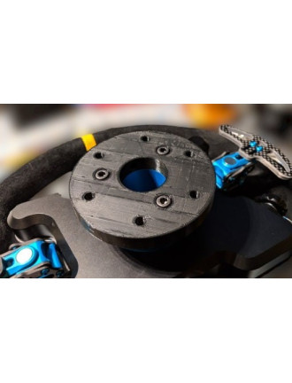 Quick release for Fanatec flywheel to 3x50.8