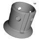 Fanatec wall-mounted or aluminium profile wheel supports: 3 models available