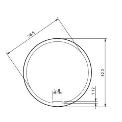 Staubschutzhülle für Fanatec Csl Élite oder Direct Drive
