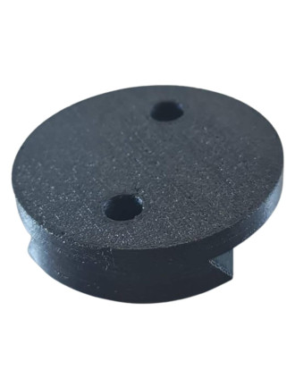 Wheel support for Simucube 2 QR for mounting on aluminium profile Simracing course flywheel