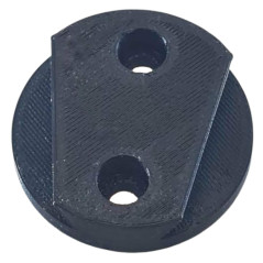 Supporto ruota per Simucube 2 QR per il montaggio su ruota da corso Simracing con profilo in alluminio