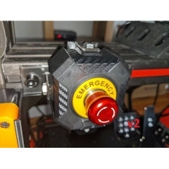 soporte de interruptor de parada de emergencia para Fanatec