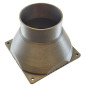76.2mm (3") duct reducer for 120mm Simracing Simhub fan