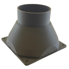 Riduzione del condotto da 76,2 mm (3") per la ventola Simracing Simhub da 120 mm