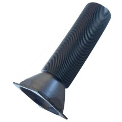 Riduzione del condotto da 76,2 mm (3") per la ventola Simracing Simhub da 120 mm