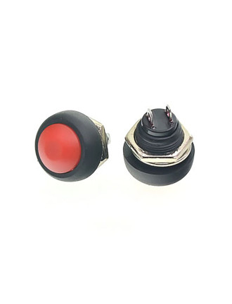 Mini interrupteur à bouton-poussoir 2 broches 12mm momentané