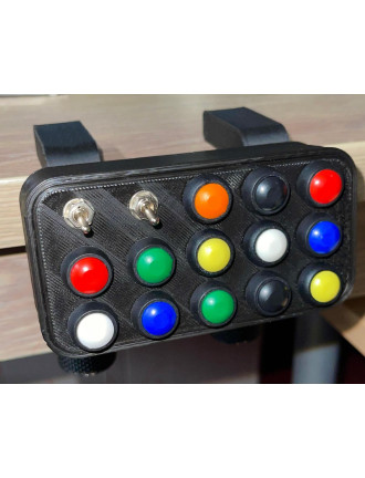 Boite à boutons Plug And Play fixation table