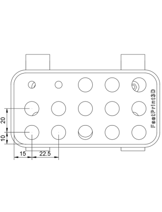 Boite à boutons Plug And Play fixation table
