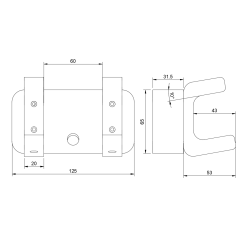 Pulsantiera Plug And Play da tavolo