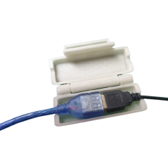 Cassetta di sicurezza, cavo di prolunga USB, protezione durevole, prevenzione degli incidenti elettrici, gestione ottimale dei c