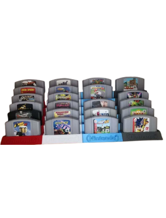 Nintendo 64 support mural ou table pour 4 cartouches