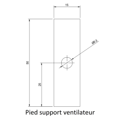 Windsimulator 1 oder 2 120mm-Lüfter PC-Kit