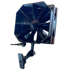 Simulador de viento 1 o 2 ventiladores de 120 mm Kit para PC