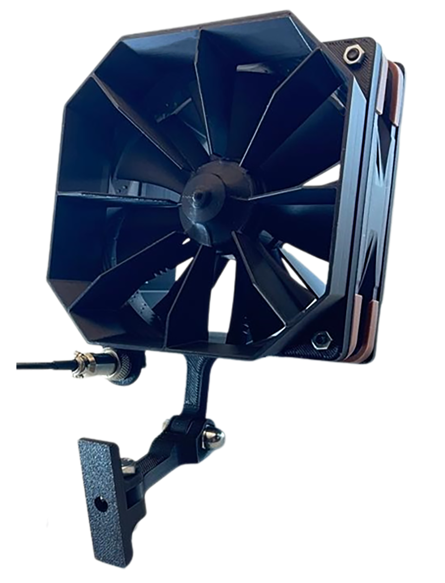 Simulateur de vent 1 ou 2 ventilateurs 120mm Kit PC
