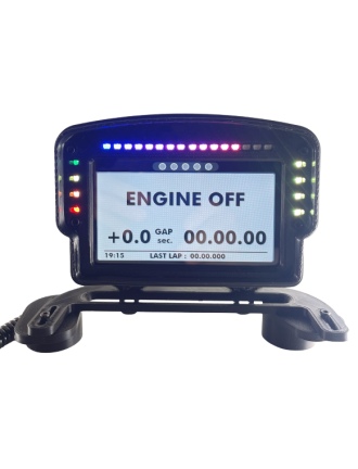 Tableau de Bord Dashboard écran 5" Vocore pour Simulation Automobile - Support Personnalisable et Intégré à SimHub