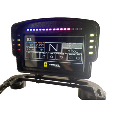 Armaturenbrett Dashboard 5" Vocore Bildschirm für Automobilsimulation - Anpassbare und in SimHub integrierte Unterstützung