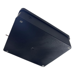 Señal de WC con luz de paso de peatones