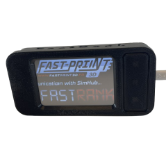 Display FastRank Schermo da 3,5" e 4,3" Plug And Play Simracing Controllato da SimHub