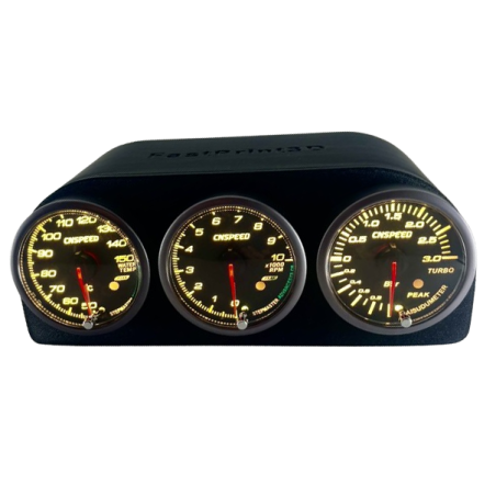 Boost gauge, Temp c, Fuel, Volt 2 alternative available Controlled by Simhub plug and play simracing