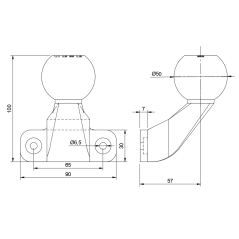 Gespannkugel: Dekoration für Rennsimulatoren