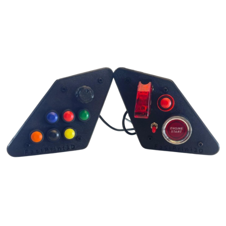 Button Box Frontmontage für SimLab P1X Plug And Play