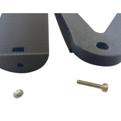 Wheel display holder for Fanatec steering wheel