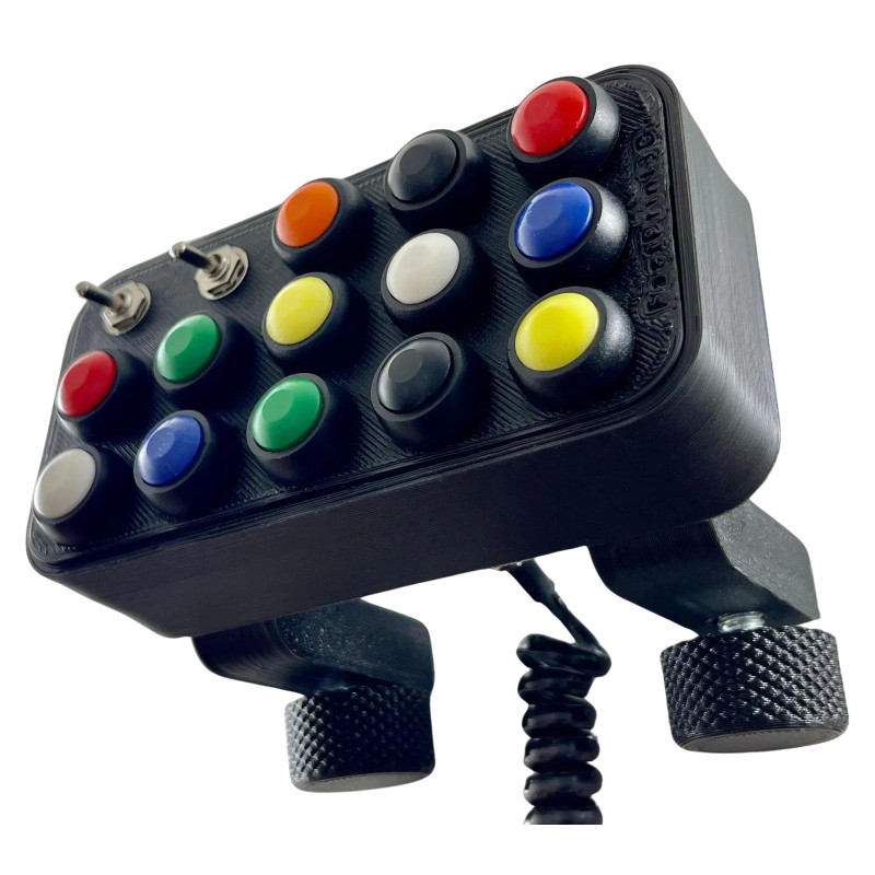 Boite à boutons Plug And Play fixation table