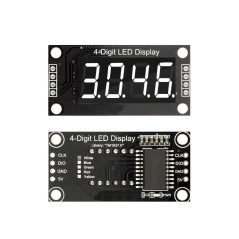 Module d'affichage LED TM1637 pour Arduino, 4 chiffres, 7 segments, 0.56 pouces
