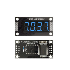 Module d'affichage LED TM1637 pour Arduino, 4 chiffres, 7 segments, 0.56 pouces