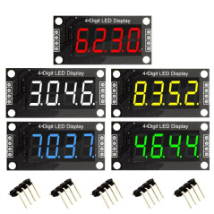 TM1637 LED display module for Arduino, 4 digits, 7 segments, 0.56 inch