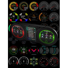CoreMultiSphere & CoreMonoSphere - Dashboard-Lösungen SimHub OS entwickelt von sts.sam.sts