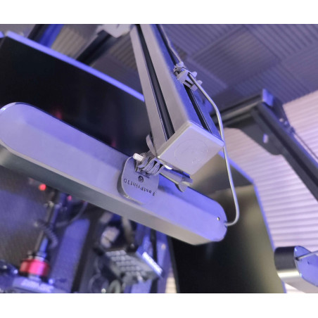 Staffa per barra LED Philips Hue Profilo regolabile in alluminio 8020 4040