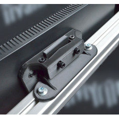 Montaggio VESA profilo regolabile in alluminio 75×75 / 100×100 - da 8" a 32" pollici