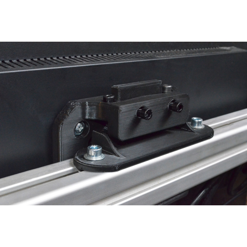 Fixation VESA écran réglable profilé aluminium 75×75 / 100×100 – 8" à 32" pouces