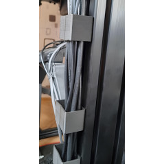 Serre-câbles profilés aluminium 40, pack de 5 quantité