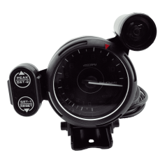 RPM-Anzeige Tachometer 11.000 U/min 88 mm SimHub-gesteuert SimRacing Plug & Play