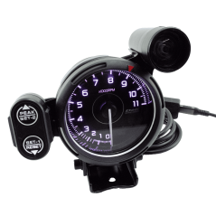 Misuratore di giri Tachimetro 11.000 giri/min 88 mm Controllato da SimHub SimRacing Plug & Play