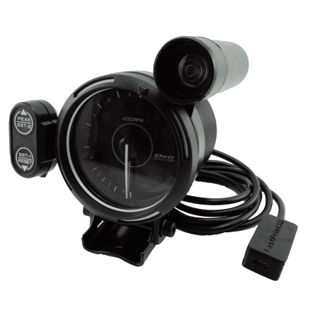 RPM-Anzeige Tachometer 11.000 U/min 88 mm SimHub-gesteuert SimRacing Plug & Play