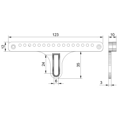 RGB RPM Gauge para perfil de aluminio 40 Simracing Simhub simulador de coche