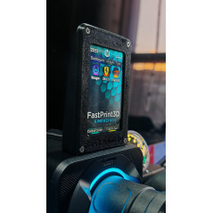 Schermo esagonale da 4" verticale sviluppato da sts.sam