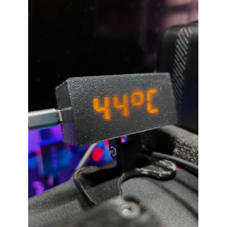 Display digitale a 4 LED configurabile con Simhub TM1637 0,56"