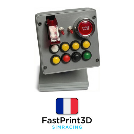 Bouton Box/Boîte à Boutons sur pied PC Simracing