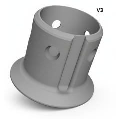 Fanatec wall-mounted or aluminium profile wheel supports: 3 models available