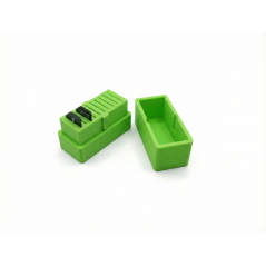 Box di archiviazione per schede Micro SD / SD 2 modelli di box